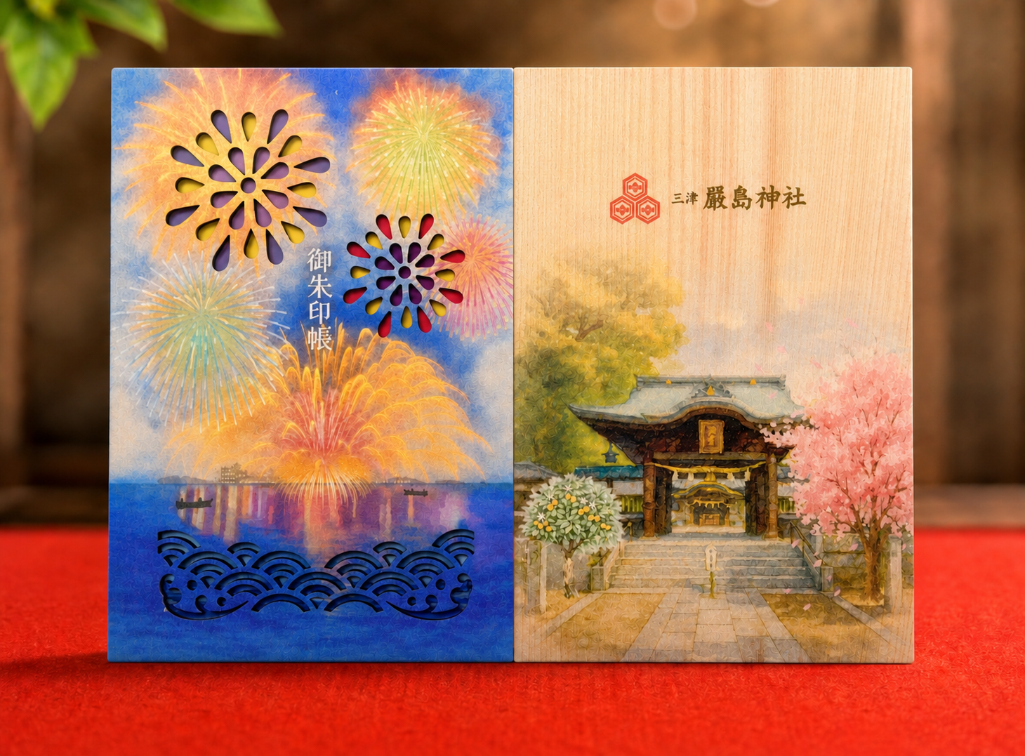 厳島神社の御朱印帳2026｜大鳥居デザインの真偽と値段・授与時間