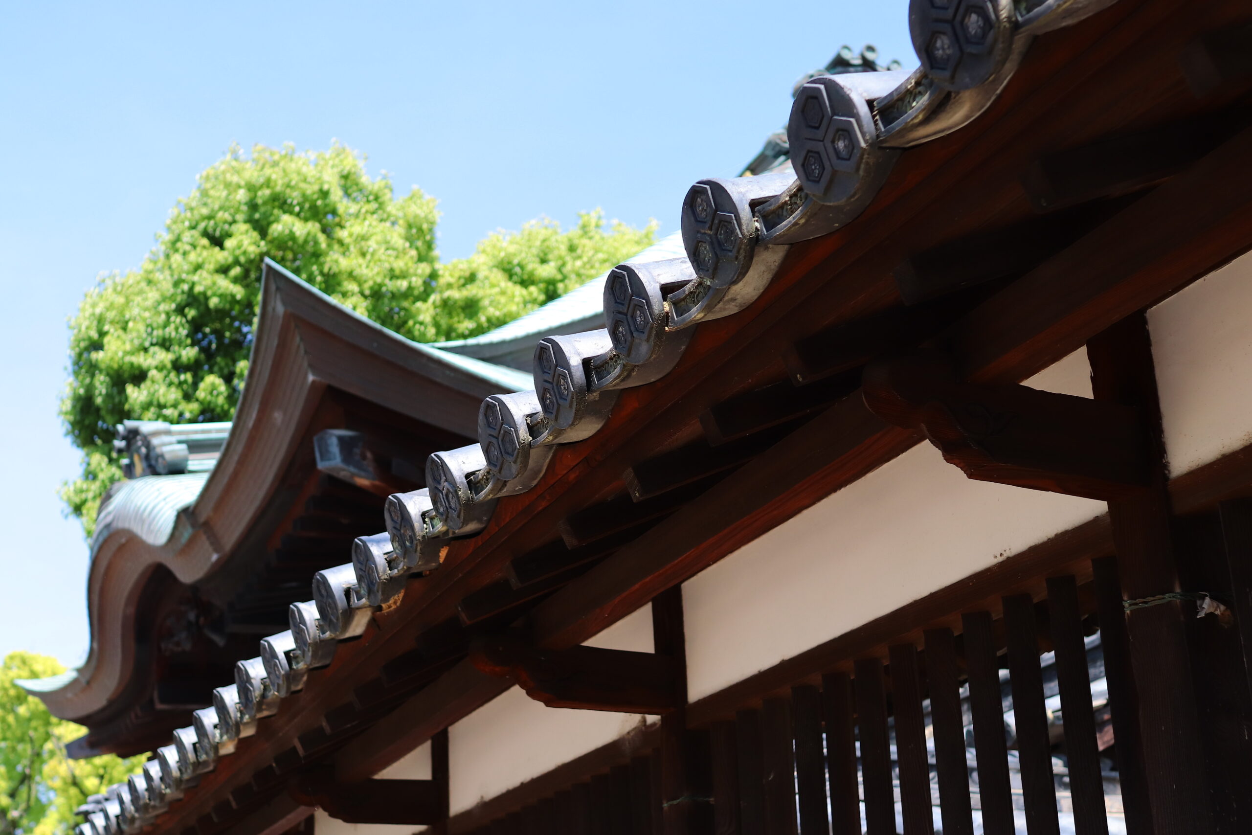 軒丸瓦 ―社殿を守る小さな意匠― – [松山市] 三津厳島神社【公式