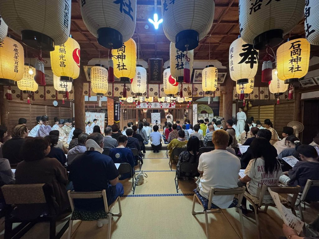 愛媛県神道青年会主催 第38回 観月神楽の夕べが開催されました – [松山